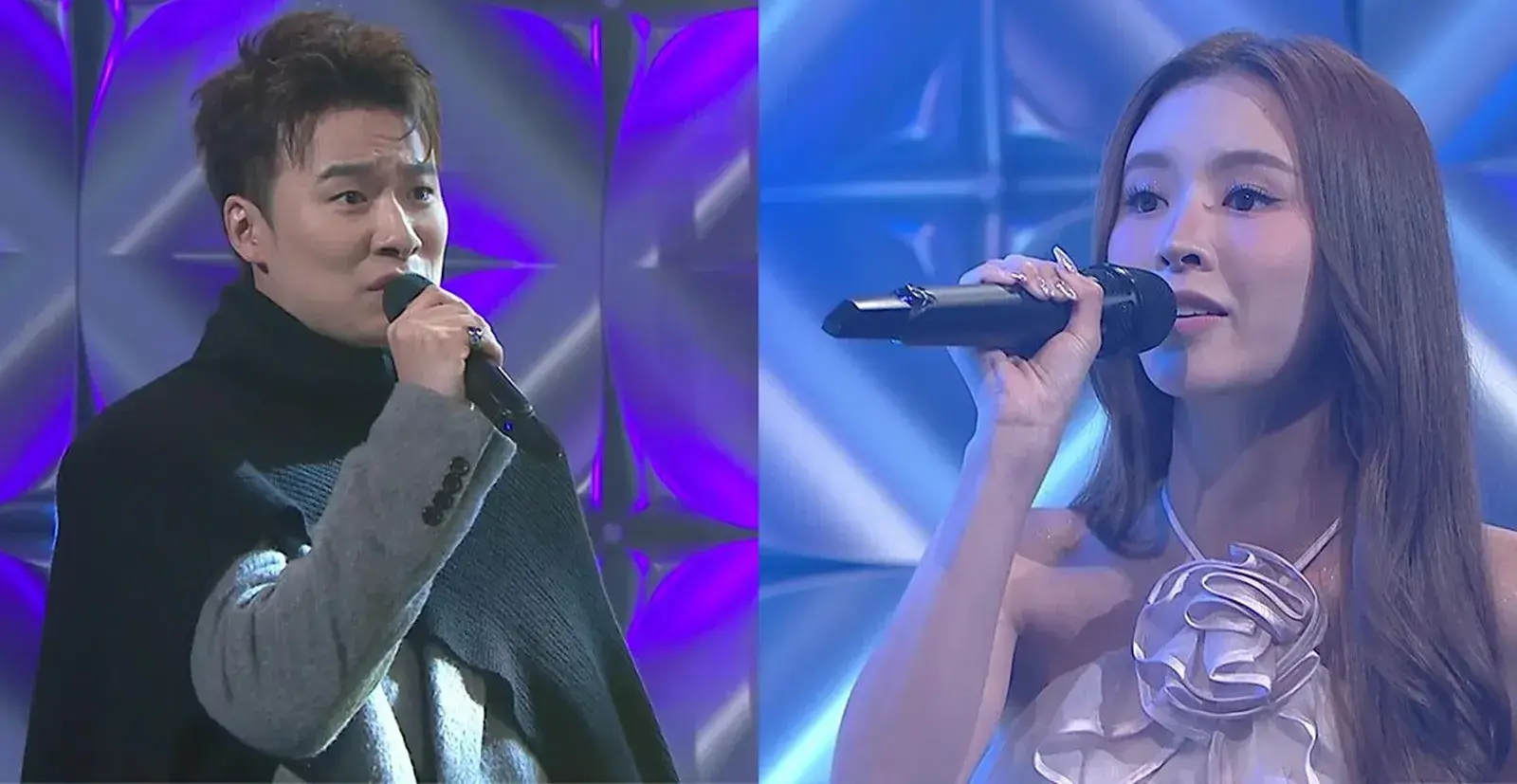 前韓國女團 CLC 成員、曾為 TVB 童星的莊錠欣（Elkie）更專誠由台灣飛赴香港，為學員張津銘助陣，二人合唱的經典情歌《我的回憶不是我的》成為全場焦點。(圖：視頻翻攝)