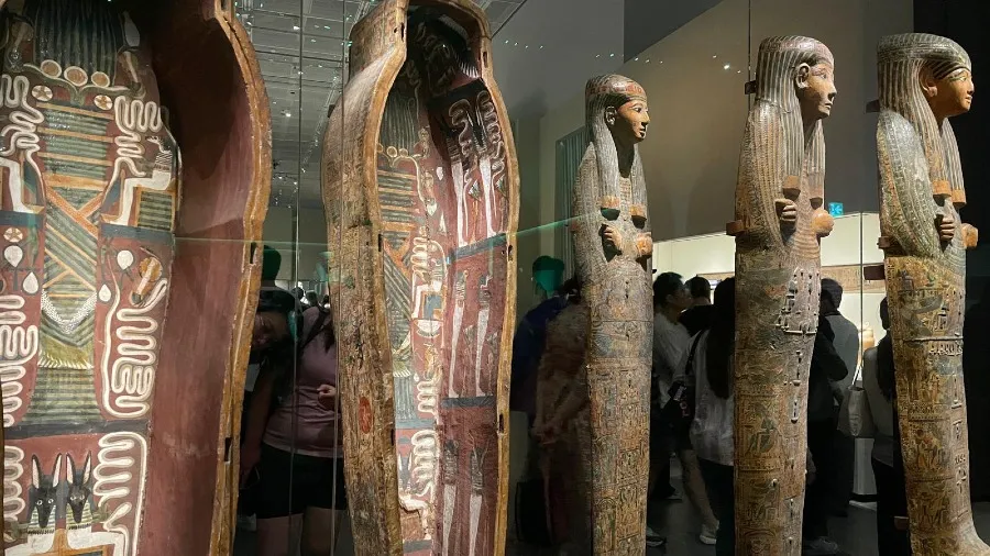 香港故宮古埃及展大排長龍 周六持票者3個月內免費重訪  阿蒙祭司棺木引熱潮的封面圖片