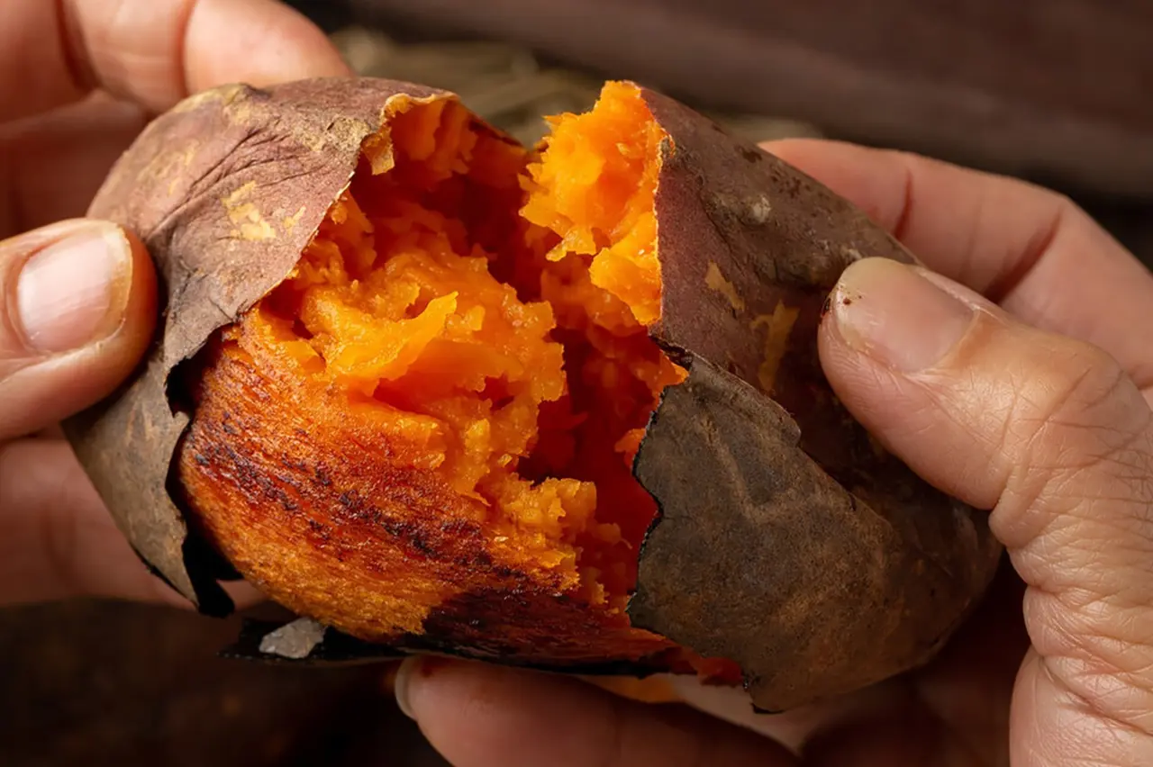 秋日新鮮紅薯上市，香甜可口且營養豐富，但搭配不當易引發健康問題。（示意圖來源：網絡）