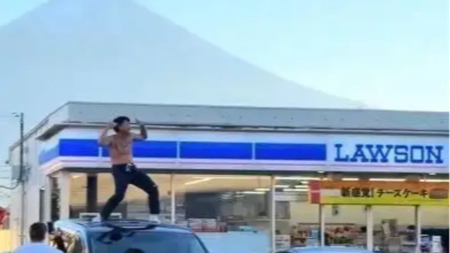 富士山前半裸跳舞？泰國網紅竟引兩國聯合聲討要求撤照的封面圖片