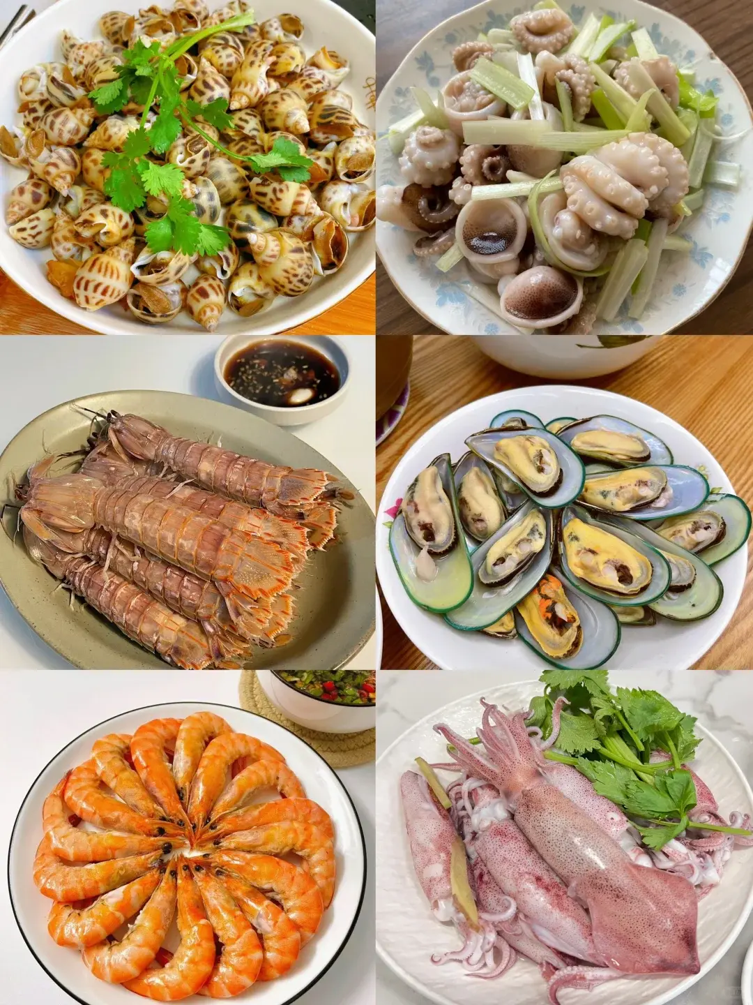 白灼海鮮（示意圖來源：小紅書網友）