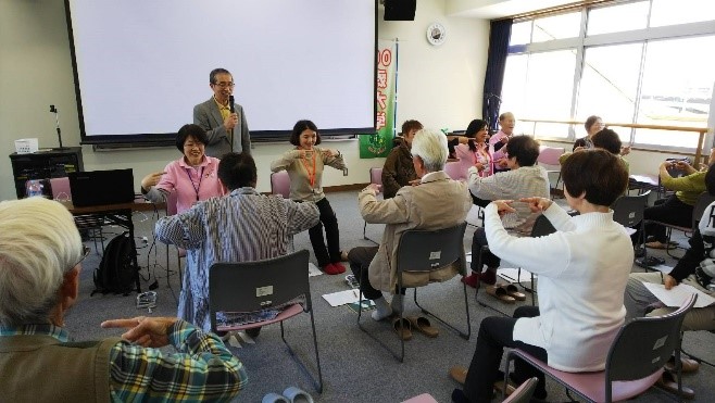 生體機能活化是日本100歲大學重要課程之一。（圖片來源：日本100歲大學官網）