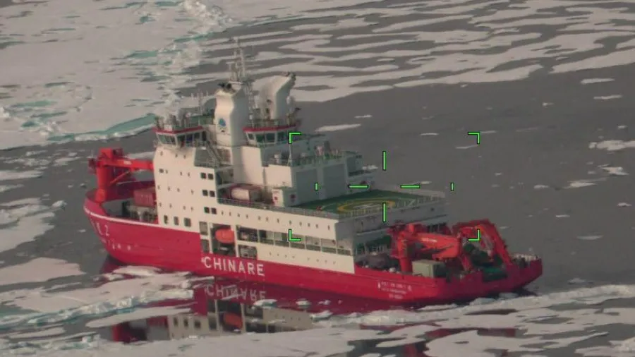 美國在北極「圈地」 跟蹤中國科考船的封面圖片