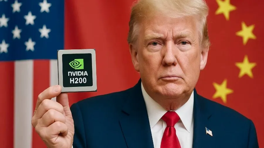 中美貿易戰降溫 傳特朗普政府鬆綁 AI 晶片管制 輝達 H200 晶片獲准對華出口的封面圖片
