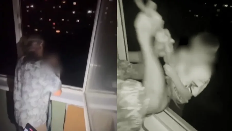 午夜驚魂！俄爸酒後瘋狂舉動，幼兒懸掛窗外崩潰喊「抓住我」的封面圖片