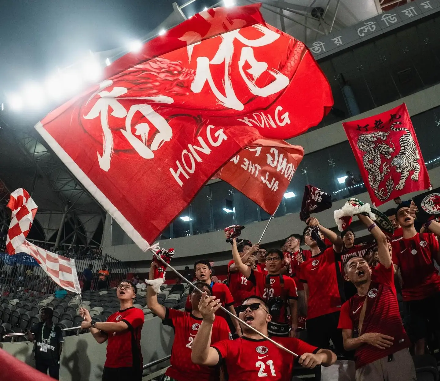 此役獲勝後，香港隊以 7 分登上 C 組榜首，領先次席的新加坡 2 分。下周二（14 日），港隊將返回啟德主場館，與孟加拉展開兩回合較量的第二戰。​(圖：HKFA 中國香港足球總會@FB)