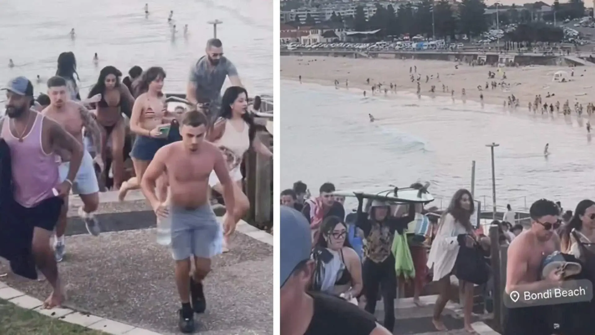 醫療救援方面，新南威爾斯州救護部門派出超過 25 支救援力量，包括醫療團隊、救護車、直升機及特種行動隊趕往現場。據統計，共有 16 名傷者被緊急送醫，當中包含兒童，另有媒體提及至少 13 人送醫。(圖：視頻截圖)