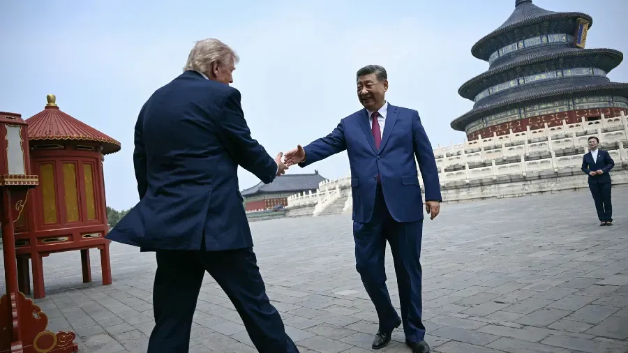 特朗普訪華 外媒解析：經貿台灣伊朗議題成會談核心的封面圖片