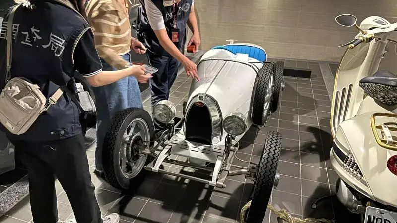 北檢專案小組聲請扣押太子集團在台資產獲准，包括勞斯萊斯、麥拉倫、藍寶堅尼、法拉利、保時捷等26輛名車。（翻攝自Google Maps）