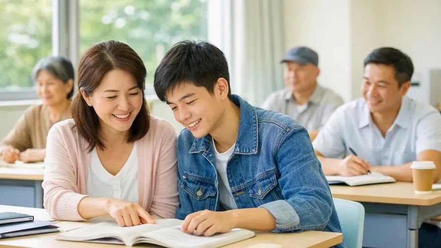 求學不限年齡 - 「勇氣可加！」的封面圖片