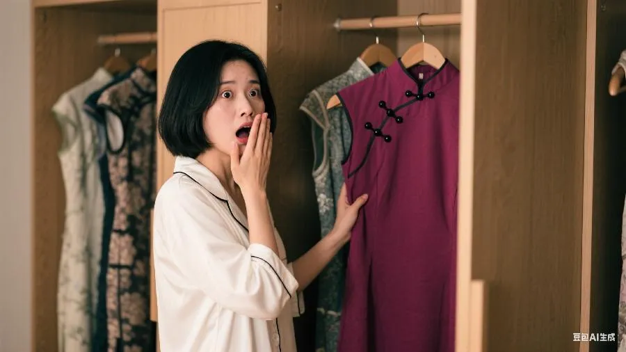 8 顆扣子讓旗袍變「禁忌」,多年的愛裙秒變「壽衣同款」!的封面圖片