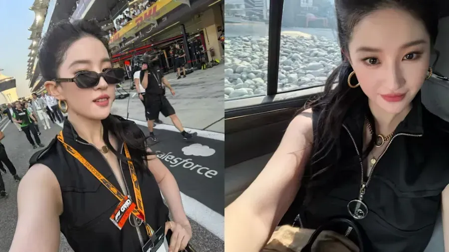 38歲劉亦菲F1阿布達比大獎賽生圖瘋傳 無P狀態勝精修 賽車辣妹造型帥翻全場的封面圖片