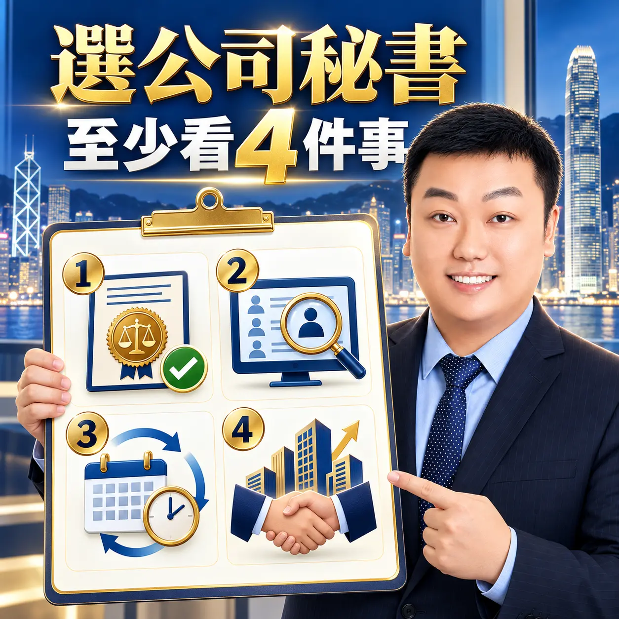 六、客戶選公司秘書，我建議看4件事