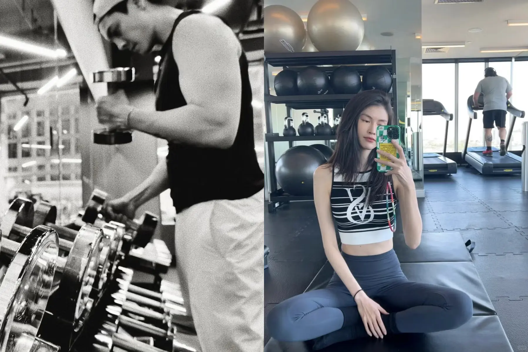 自2021年被媒體拍到同回住所、獲封「健身房情侶」以來，陳偉霆與何穗的戀情便成了公開的秘密，但兩人始終對感情話題閉口不言，期間還曾傳出分手傳聞，直到2024年日本同游的甜蜜畫面曝光，才證實感情依舊穩定。(圖：微博)