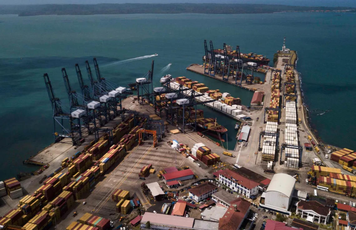 巴拿馬科隆，克里斯托瓦爾港。（資料圖片）