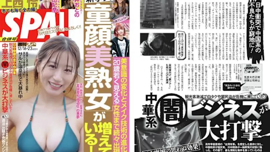 中日關係惡化日警掃蕩「中華系黑市」  中國人生意急跌三分之二的封面圖片