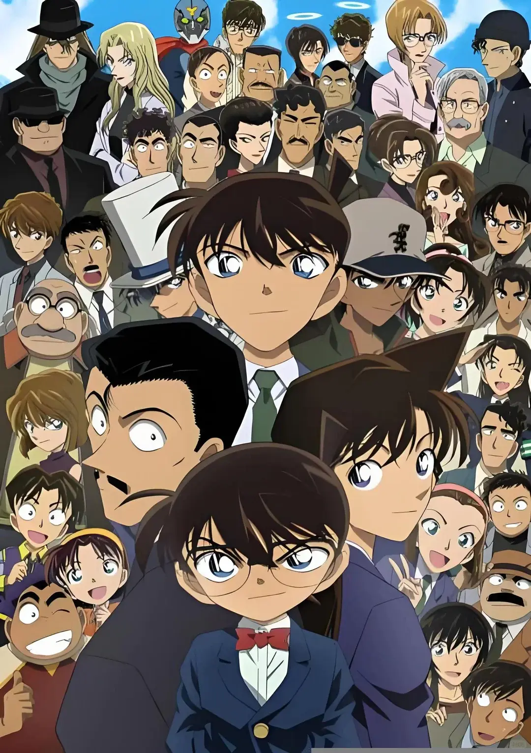 日本漫畫家青山剛昌經典懸疑推理代表作——《名偵探柯南（Detective Conan）》。（示意圖來源：小紅書網友）