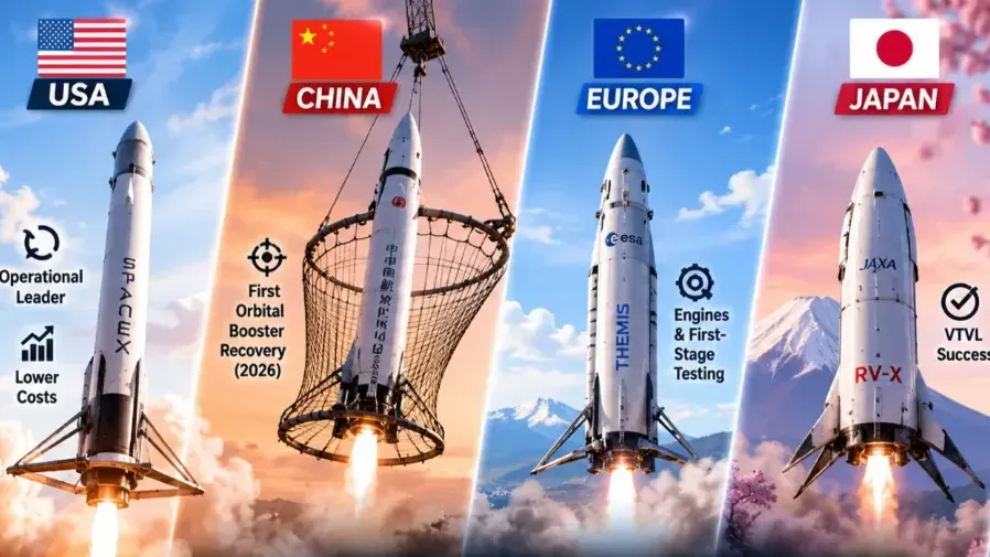 火箭回收與二十一世紀太空文明時代的封面圖片