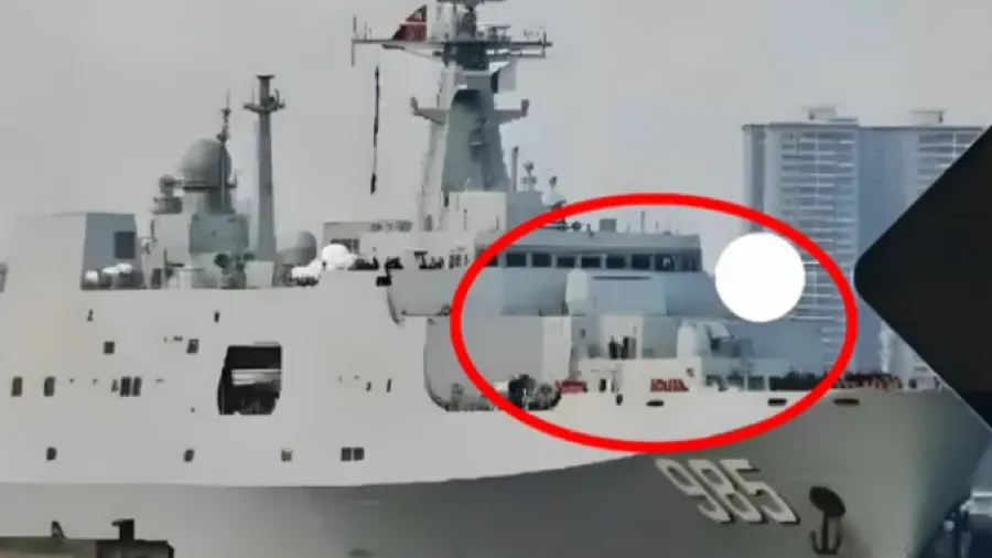 解放軍071艦再裝雷射大殺器 疑測試更強新型武器的封面圖片