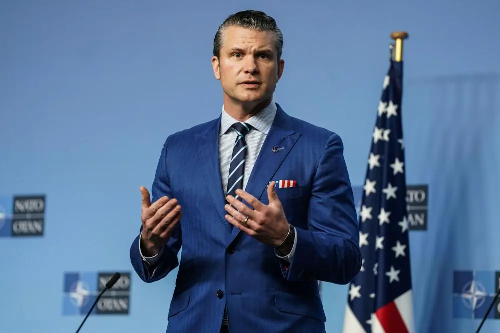 美國國防部長赫格塞思。新華社資料圖片