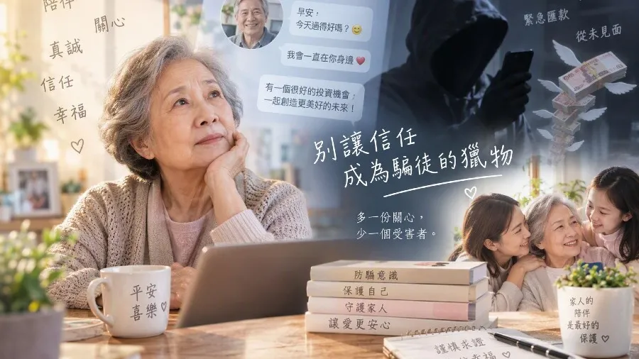 網上騙案背後：「當信任成為獵物，我們如何分辨真心與騙局？」的封面圖片
