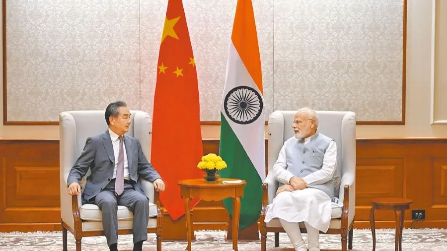 中印關係乍暖還寒的封面圖片