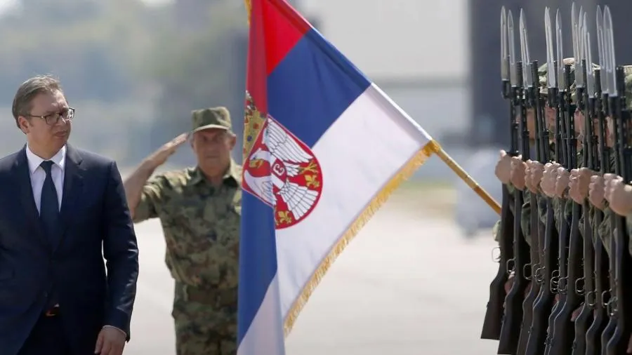 塞爾維亞「團結的力量」閱兵,武契奇:和平需實力保障!的封面圖片