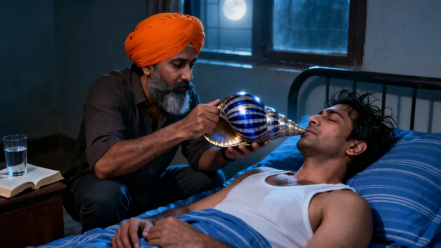 印度流傳千年的吹海螺習俗,居然能有效改善打鼾的封面圖片