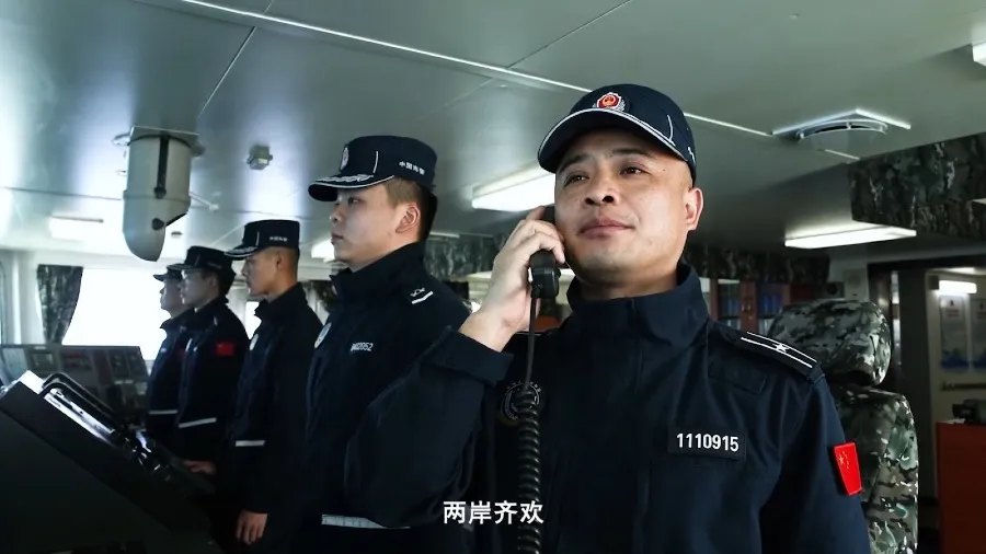 福建海警巡航金門喊話盼早日回歸 台海巡回覆收到謝謝的封面圖片