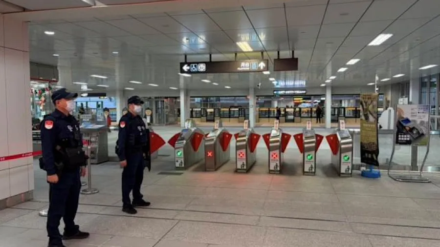 台捷運收炸彈預告來自柬埔寨境外IP 台鐵8處共構車站全面戒備的封面圖片