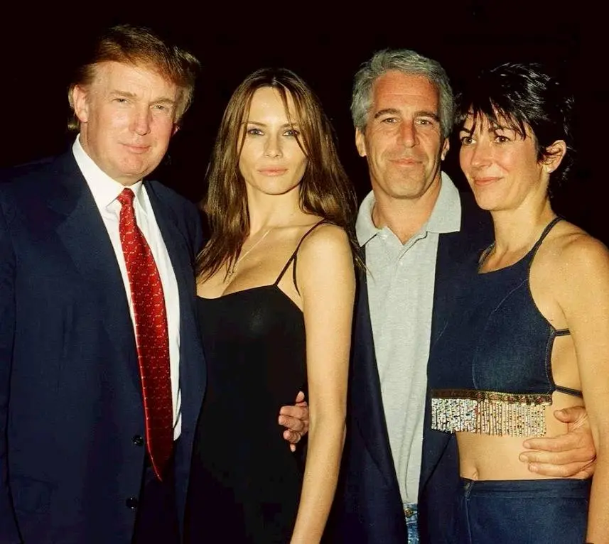 特朗普與愛潑斯坦的關係備受關注。（圖/Ｘ）