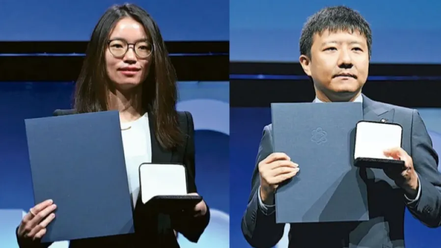 菲爾茲獎2026中國數學家王虹鄧煜雙雙獲獎，北大同窗破解三維掛谷猜想與希爾伯特第六問題的封面圖片