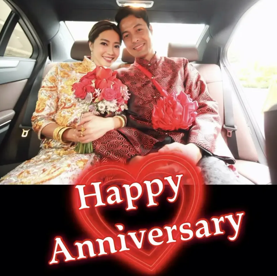 上月恰逢二人結婚9周年紀念，張達倫更特意在IG分享與太太享用燭光晚餐的浪漫時刻，配文寫道Happy Anniversary。(圖：maxc@IG)