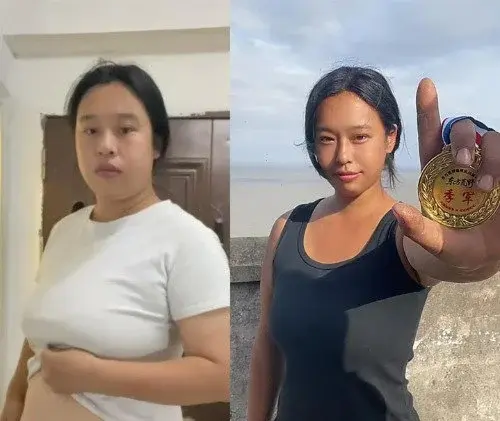 35天吃50隻老鼠瘦14公斤！東北姑娘海島求生，賺錢減肥兩全其美。（來源：小紅書）