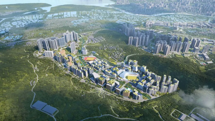 牛潭尾大學城規模宏大，等於兩個香港大學，北部都會區發展再添新動力，首批居民 2033 年起入伙的封面圖片