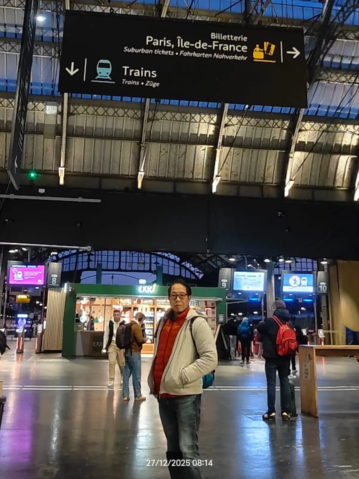 法國巴黎有多個主要火車站，每個車站主要負責通往法國不同地區或歐洲其他國家的列車服務。(圖：陳鳳翔)