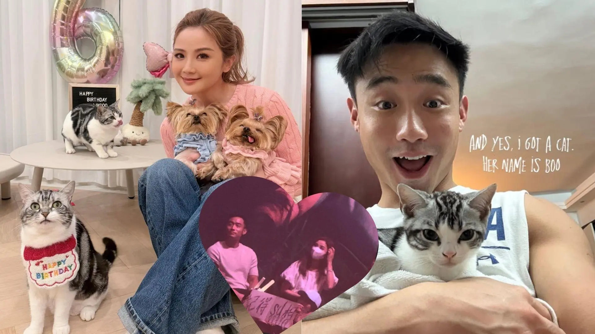 容祖兒透露已與阿Sa的男友林俊賢吃過飯，更細數對方五大優點，形容他「好有禮貌、好大隻、好健碩、對飲食好謹慎，好照顧身邊嘅人」。(圖：網絡截圖)