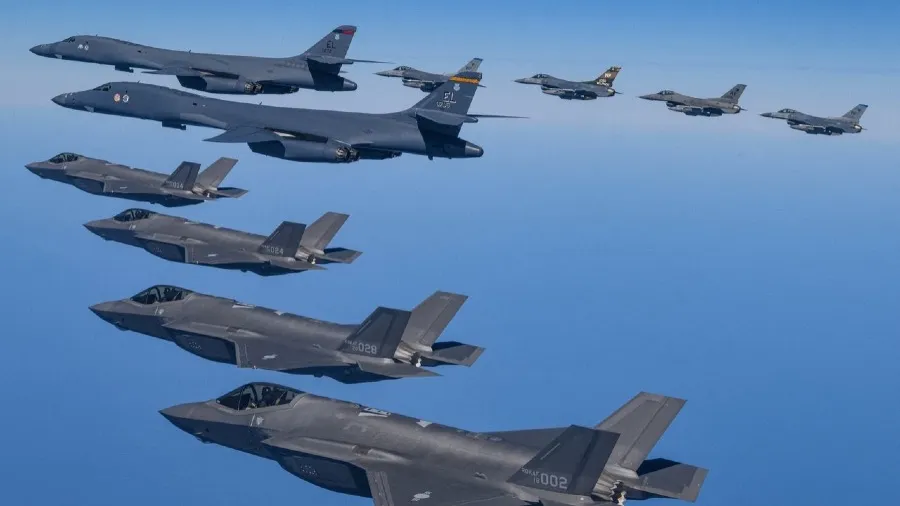 駐韓美軍F-16黃海演習與解放軍戰機對峙 南韓向美方提抗議的封面圖片