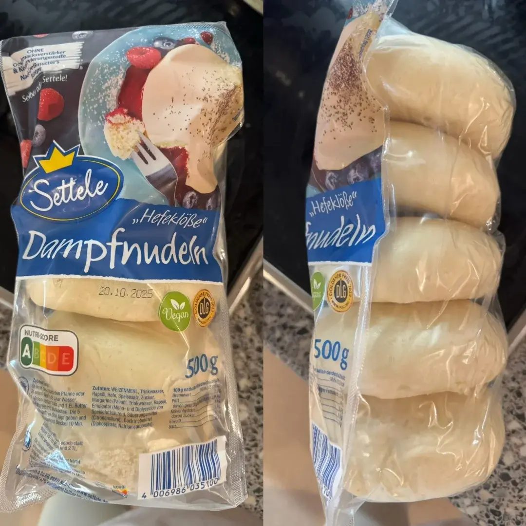 跨國撞臉美食！德國Dampfnudel＝中國水煎包親戚？（示意圖來源：小紅書網友）