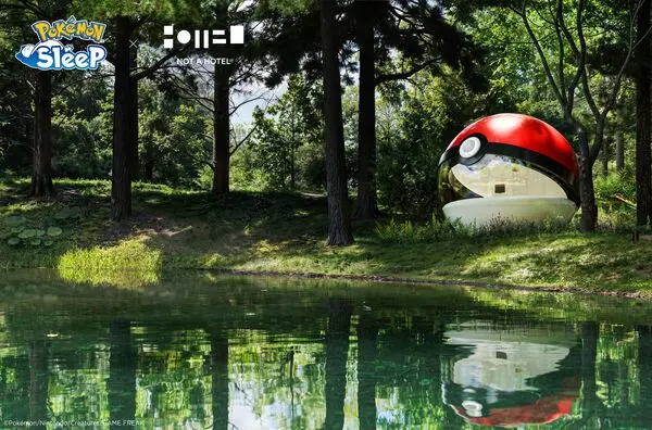 寶可夢30周年、《Pokémon Sleep》3周年雙重慶祝！北海道苫小牧推出巨型精靈球聯名住宿，開放玩家抽選10組20人免費入住，限定資格、不開放一般參觀，報名至9月30日截止。（來源：NOT A HOTEL株式會社）