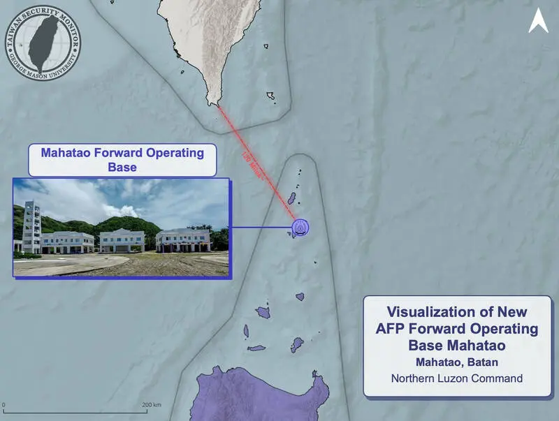 美國海軍與菲律賓考察距離台灣僅120英里（約193公里）的馬哈陶島前進作戰基地（軍聞網站）