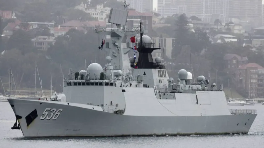 衛星影像曝光！中國054B型導彈護衛艦飛彈發射管增至48具，垂直發射系統火力超越前型的封面圖片