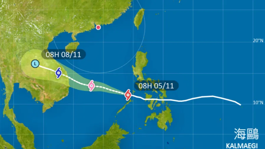 颱風「海鷗」未遠「鳳凰」又至｜11 月雙颱風夾擊香港？｜天文台警告下周風勢急增｜周末天文大潮恐致水浸的封面圖片