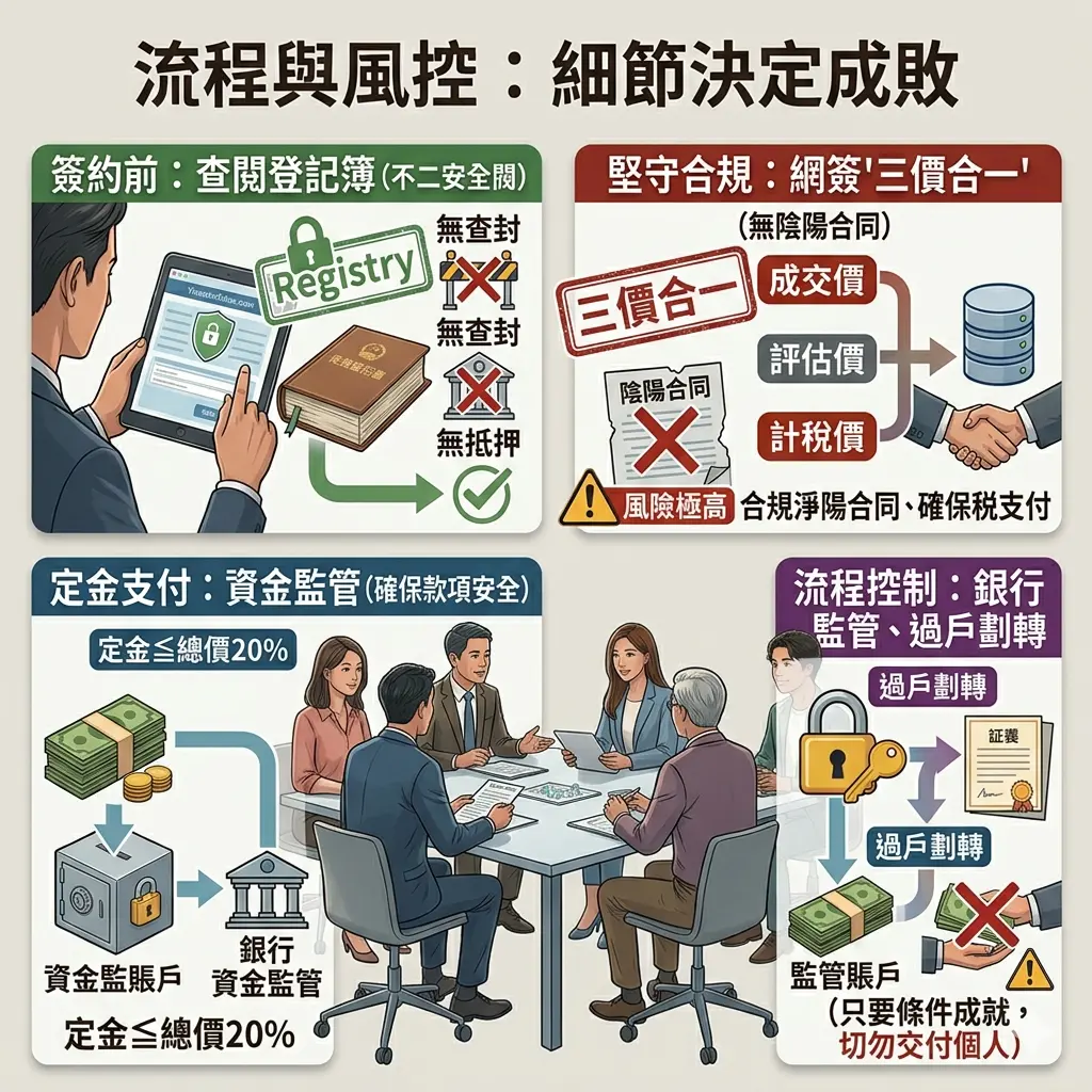 流程與風控：細節決定成敗