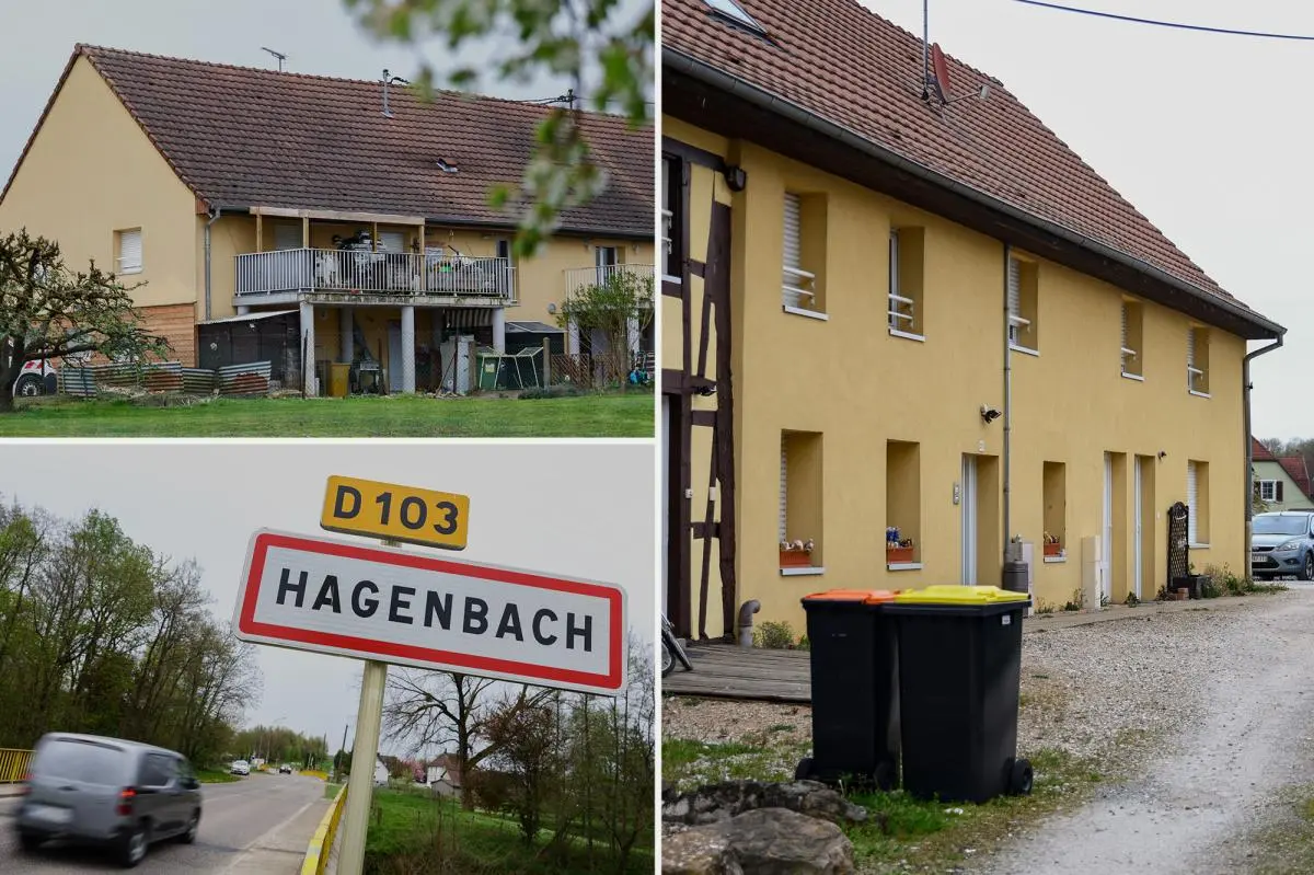 法國哈根巴赫村（Hagenbach）一名9歲男童自2024年11月起遭43歲父親囚貨車一年多，被發現時赤裸蜷縮垃圾堆，營養不良無法行走，其父已被拘留。（來源：nypost@X）
