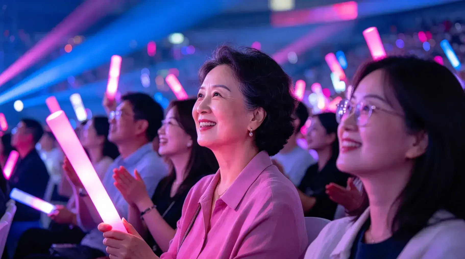 一名人夫抱怨50多歲的妻子追星一年花30萬日圓，覺得開支過高引發討論。網友細算演唱會遠征成本，對照調查數據反駁他，強調重點應依家計狀況衡量，娛樂消費量力而為最重要。（示意圖來源：藍莓卷）