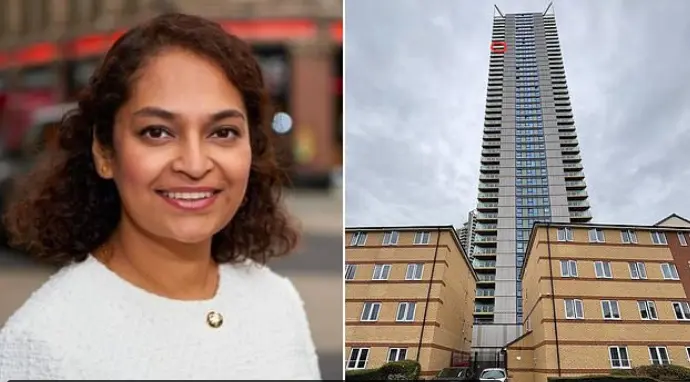 倫敦象堡頂級豪宅發生墜樓悲劇，印度裔精英夫婦Rakesh Pai、Aditi Paralkar，攜重病幼子Sid墜亡。事源孩童遭醫院拒收，長期照護壓力與體制冷漠，摧毀了這個移民家庭。（來源：CassandraCentre@X）