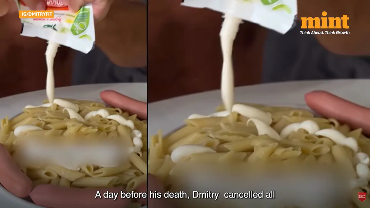 每天攝取高達10,000卡路里的熱量，相當於成年人每日建議攝取量的4倍以上，連續數周不間斷地狂吃各類垃圾食物。（視頻截圖來源： Mint@YouTube）