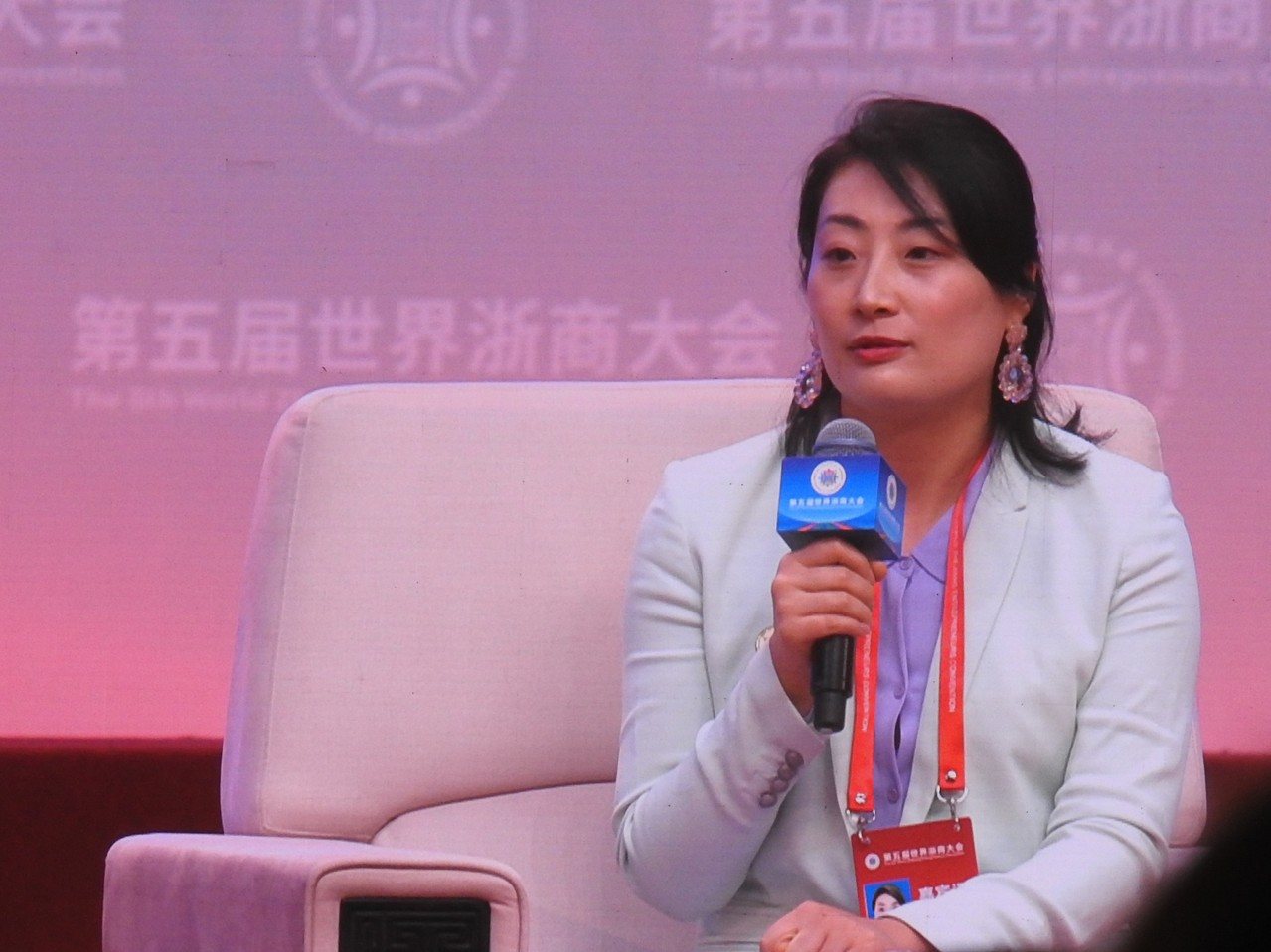 娃哈哈董事長宗馥莉（資料圖片）