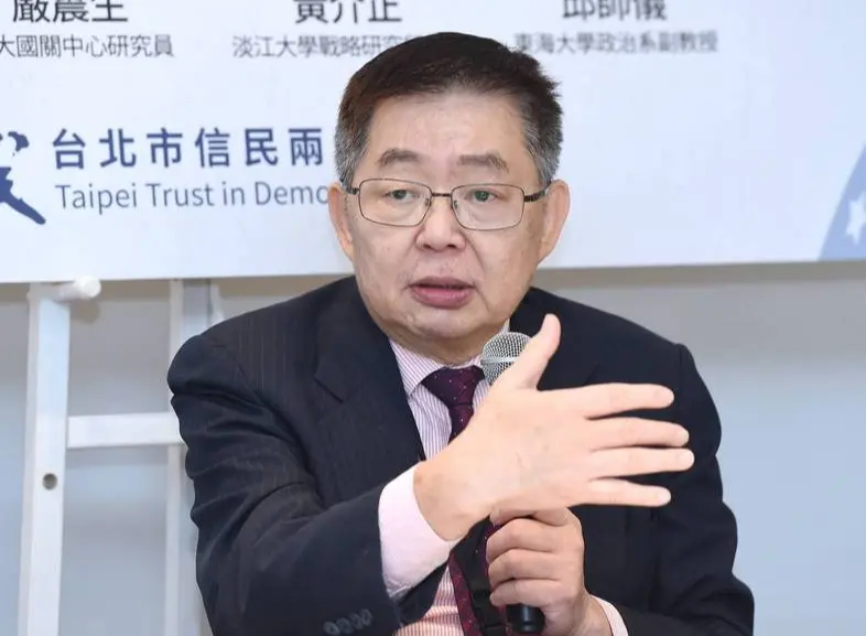 台灣政大教授嚴震生 (資料圖片)